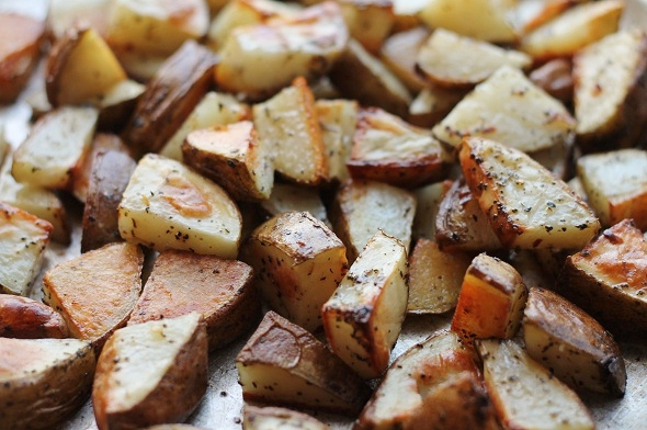 Hot Food- Potatoes- Salt Pepper